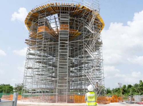 Château D’eau surélevé en Côte d’Ivoire